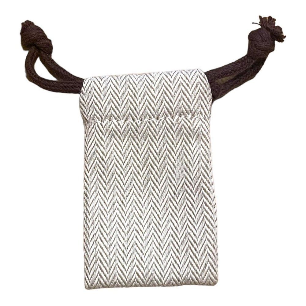 3" HERMES DUST BAG 4 Keys Clochette Buckle Small Duster Dustbag NEW Authentic - Picture 2 of 4